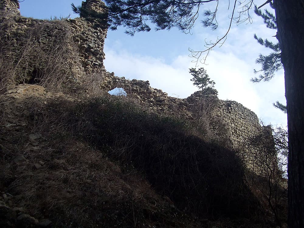 ruderi della Rocca della Montanina